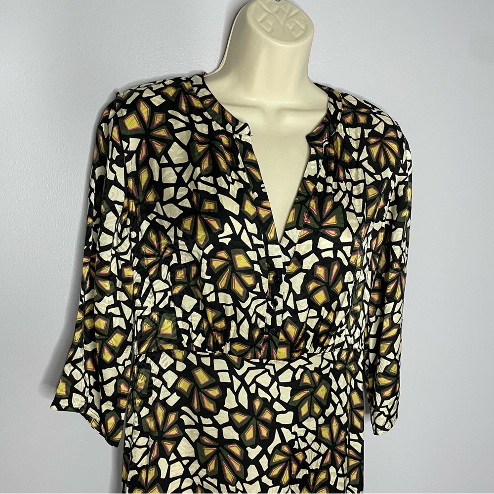 BA&SH Robe Manon Midi Print  Dress - Picture 6 of 10